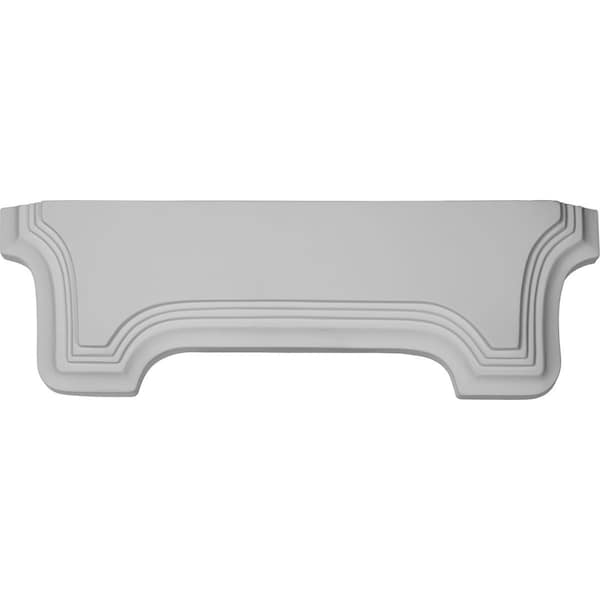 Ekena Millwork 17 1/4"W x 5 1/2"H x 1 7/8"D Decorative Accent for Niche NCH21X33WA NCH17X05FE - main
